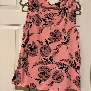 Ann Taylor Sleeveless V Neck  Blouse